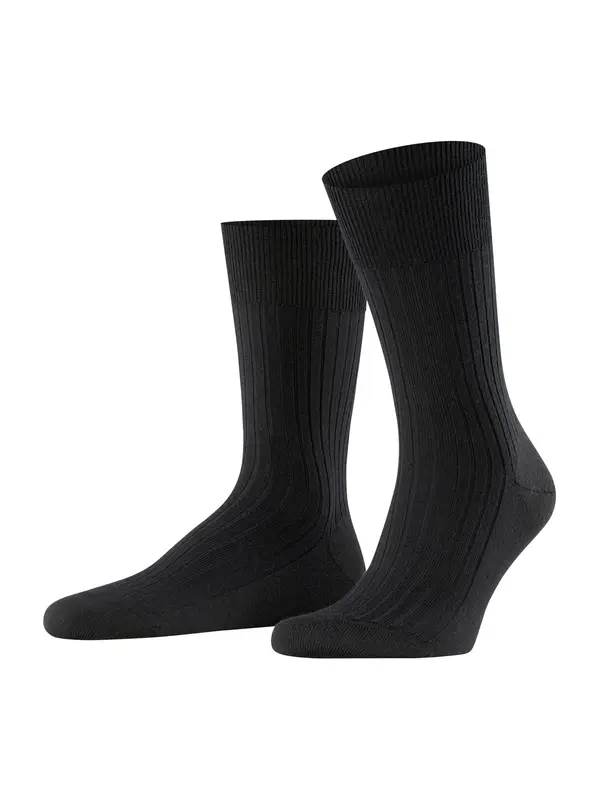 FALKE FALKE Čarape 'Bristol Pure'  crna