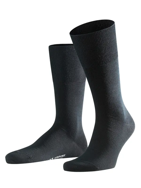 FALKE FALKE Čarape  crna / bijela