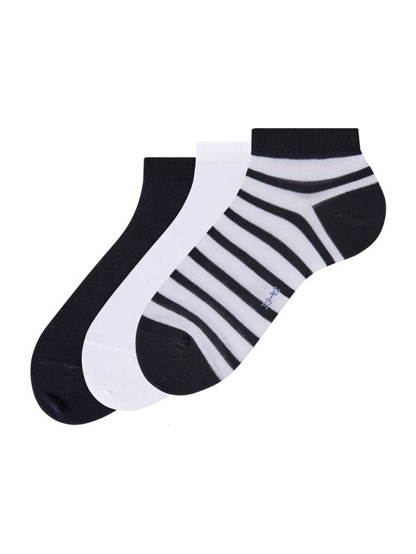 FALKE FALKE Čarape  golublje plava / crna / bijela