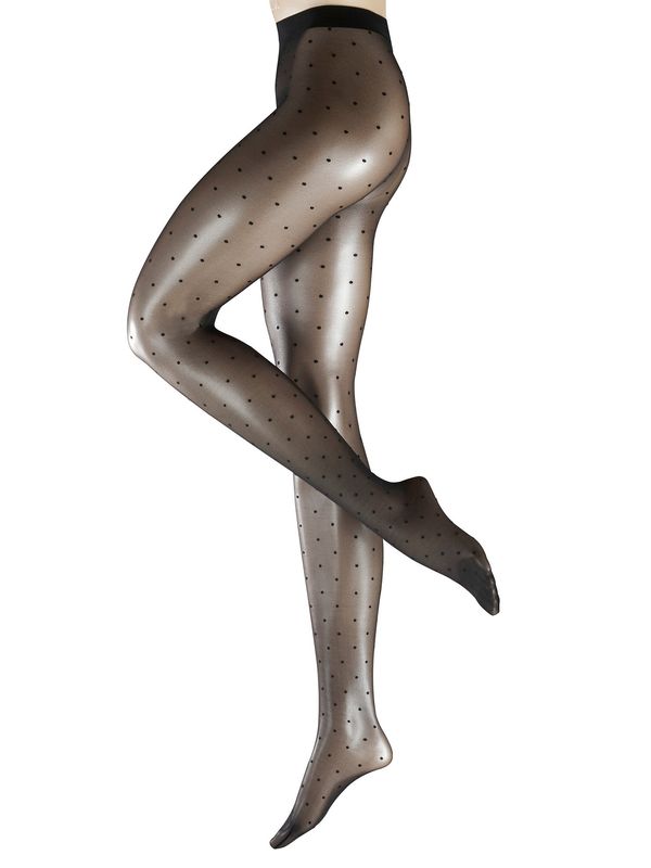 FALKE FALKE Najlonske hulahopke 'Dot'  crna