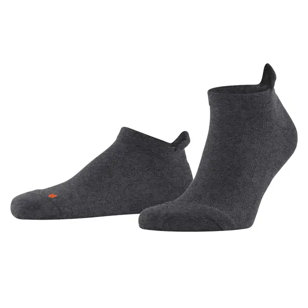 FALKE FALKE Sportske čarape 'Cool Kick'  antracit siva / crvena