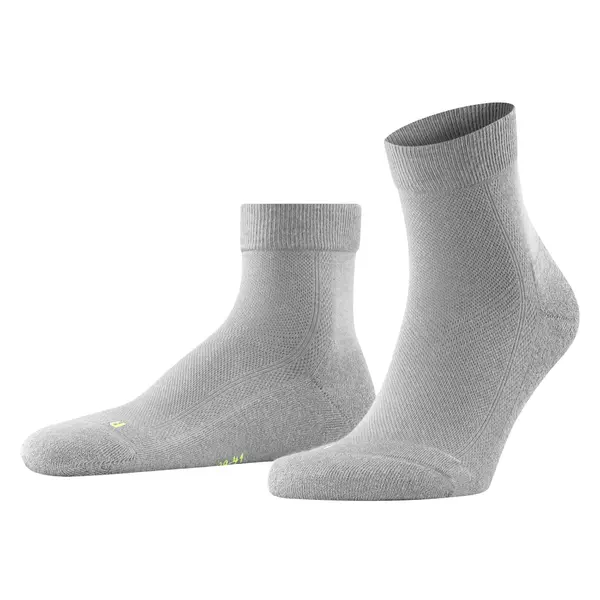 FALKE FALKE Sportske čarape 'Cool Kick'  svijetlosiva / neonsko zelena