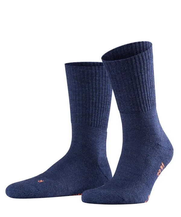 FALKE FALKE Sportske čarape 'Walkie Light'  tamno plava / narančasta