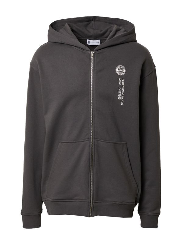 FCBM FCBM Gornji dio trenirke 'Colin'  tamo siva / bijela