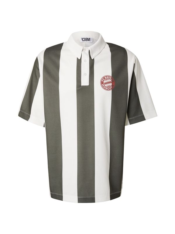 FCBM FCBM Majica  maslinasta / rubin crvena / bijela