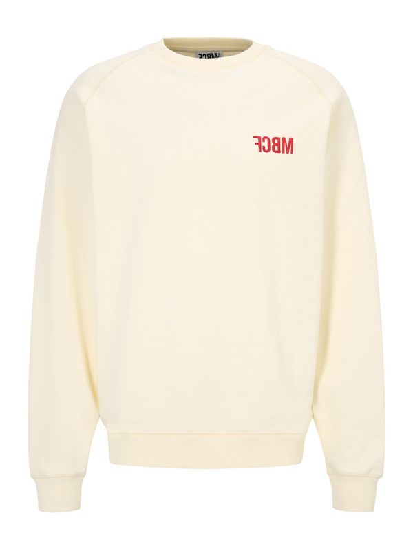 FCBM FCBM Sweater majica 'Charlie'  pijesak / svijetlosiva / svijetlocrvena