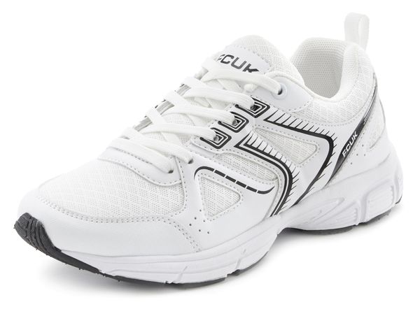 FCUK FCUK Niske tenisice  crna / bijela