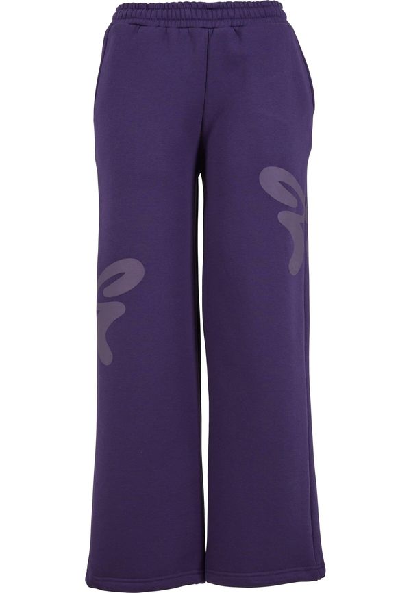 Felicious Felicious Hlače  ljubičasta / tamno ljubičasta