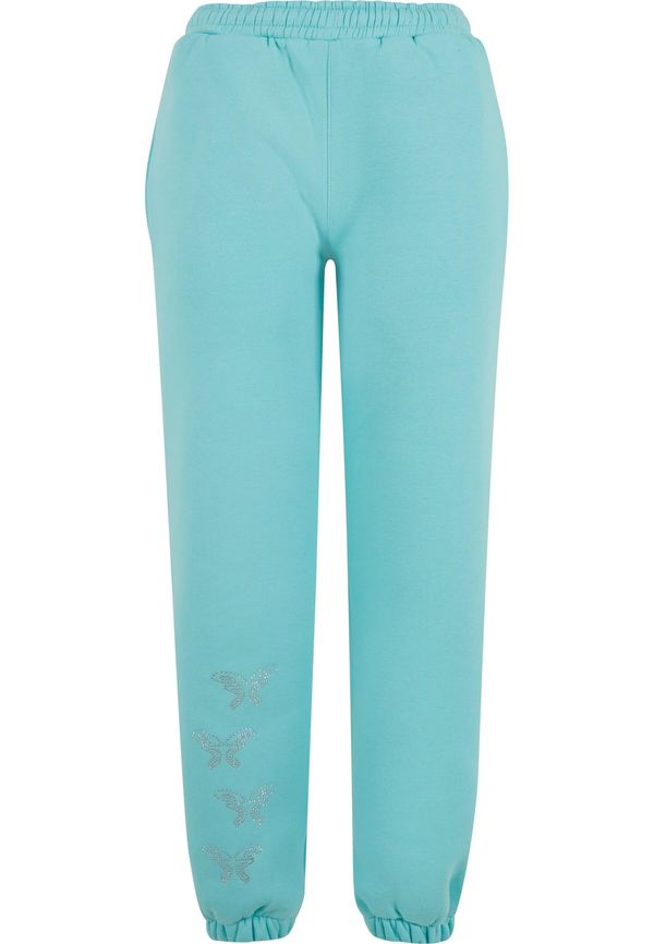 Felicious Felicious Hlače  tirkiz / srebro