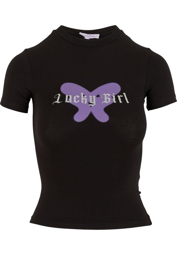 Felicious Felicious Majica  lavanda / crna
