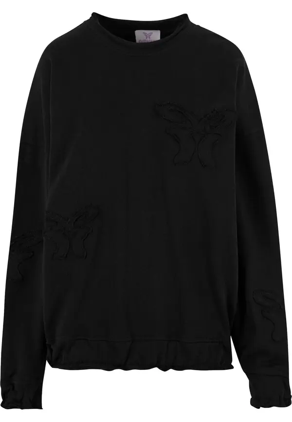 Felicious Felicious Sweater majica  crna