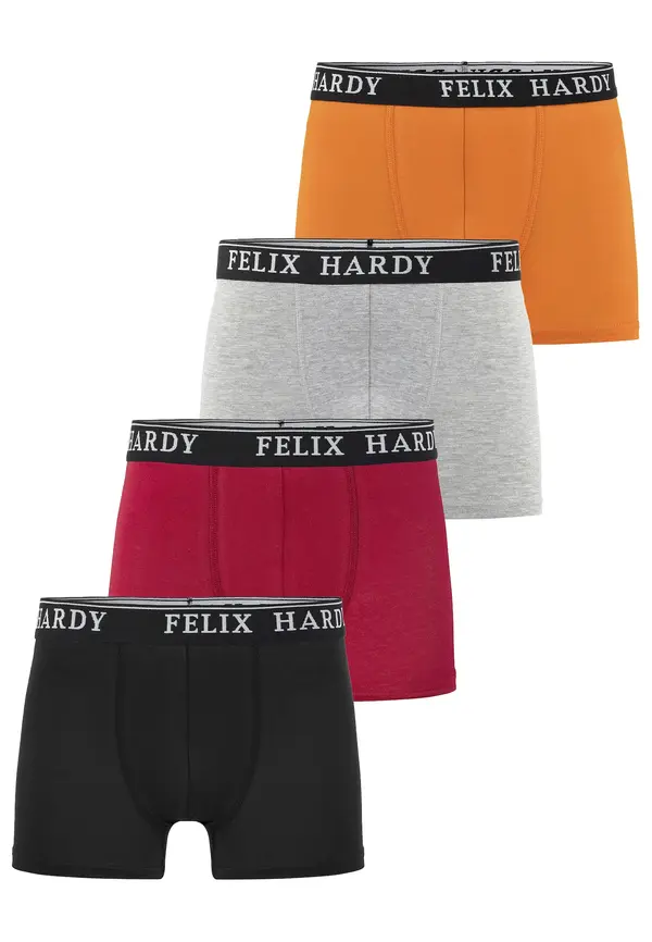 Felix Hardy Felix Hardy Bokserice  bazalt siva / narančasta / crvena / crna