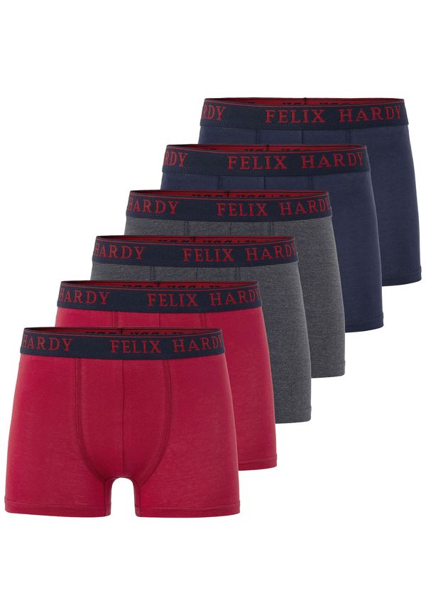 Felix Hardy Felix Hardy Bokserice  morsko plava / grafit siva / tamno crvena
