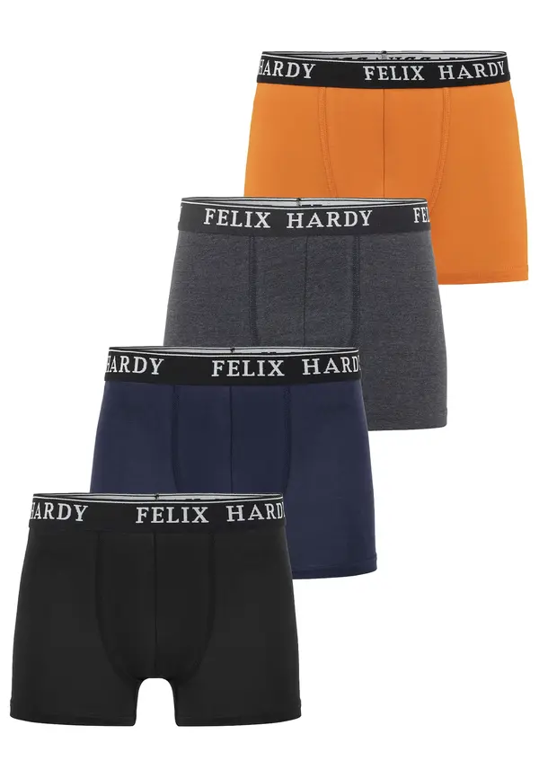 Felix Hardy Felix Hardy Bokserice  siva / narančasta / crna