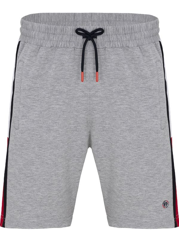 Felix Hardy Felix Hardy Hlače 'Jordan'  siva / crvena / crna