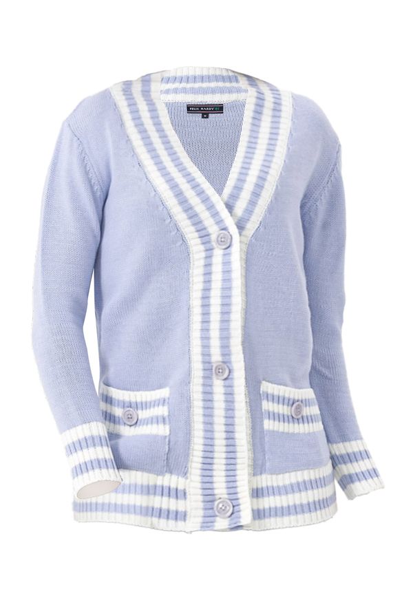 Felix Hardy Felix Hardy Kardigan  plava / bijela
