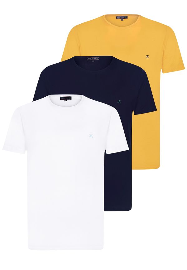 Felix Hardy Felix Hardy Majica 'ANDY'  plava / žuta / bijela