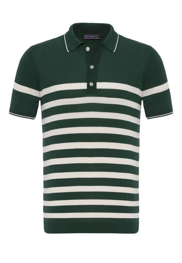 Felix Hardy Felix Hardy Majica  kraljevski zelena / prljavo bijela