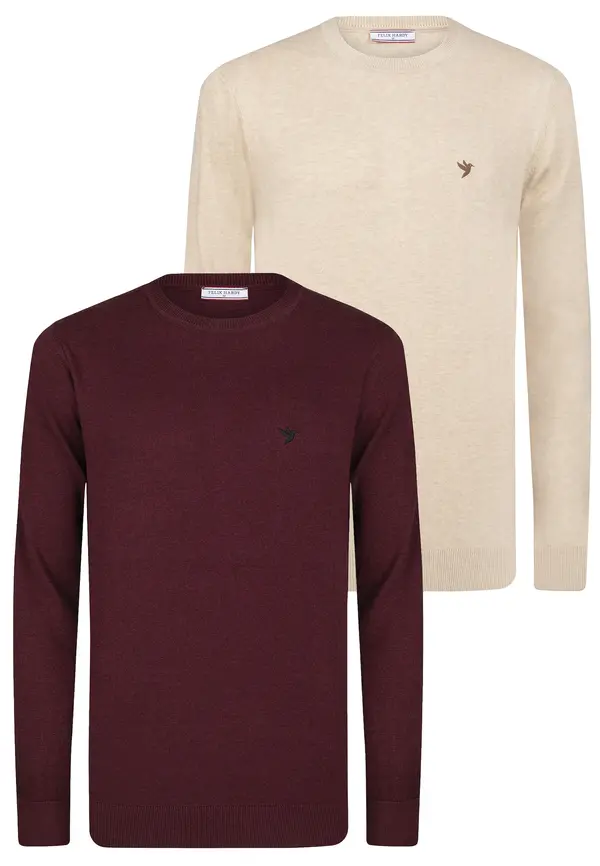 Felix Hardy Felix Hardy Pulover  bež / bordo