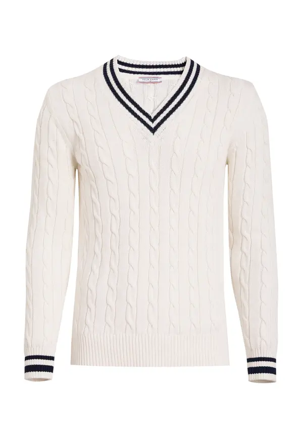 Felix Hardy Felix Hardy Pulover  crna / bijela