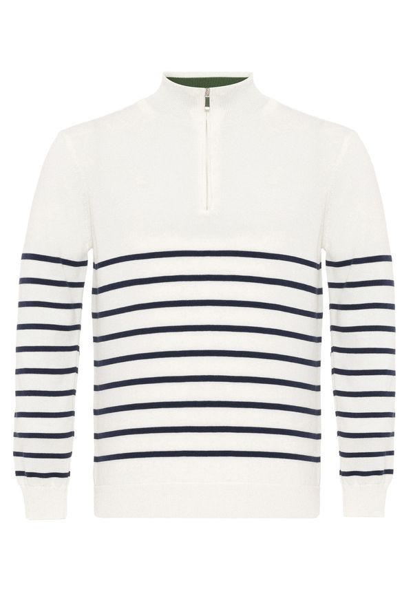 Felix Hardy Felix Hardy Pulover  ecru/prljavo bijela / mornarsko plava