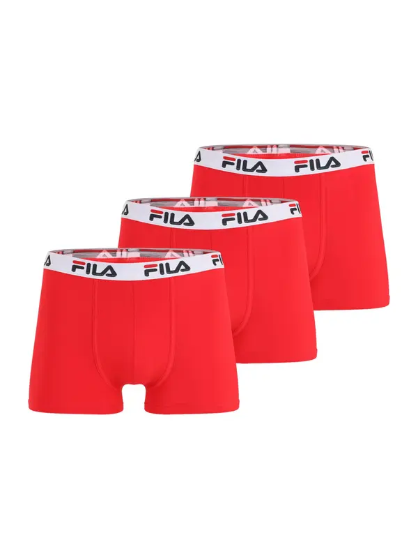 FILA FILA Bokserice  crvena / crna / bijela