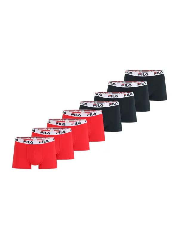 FILA FILA Bokserice  crvena / crna / bijela