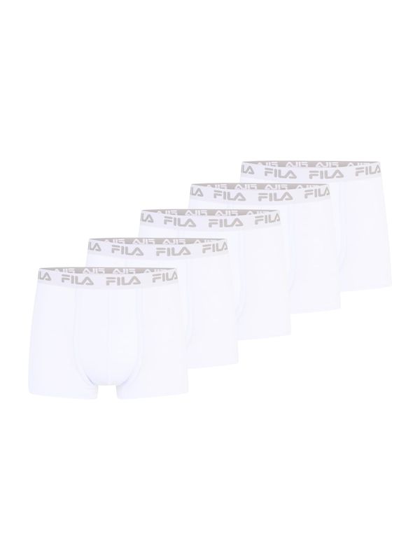 FILA FILA Bokserice  siva / bijela