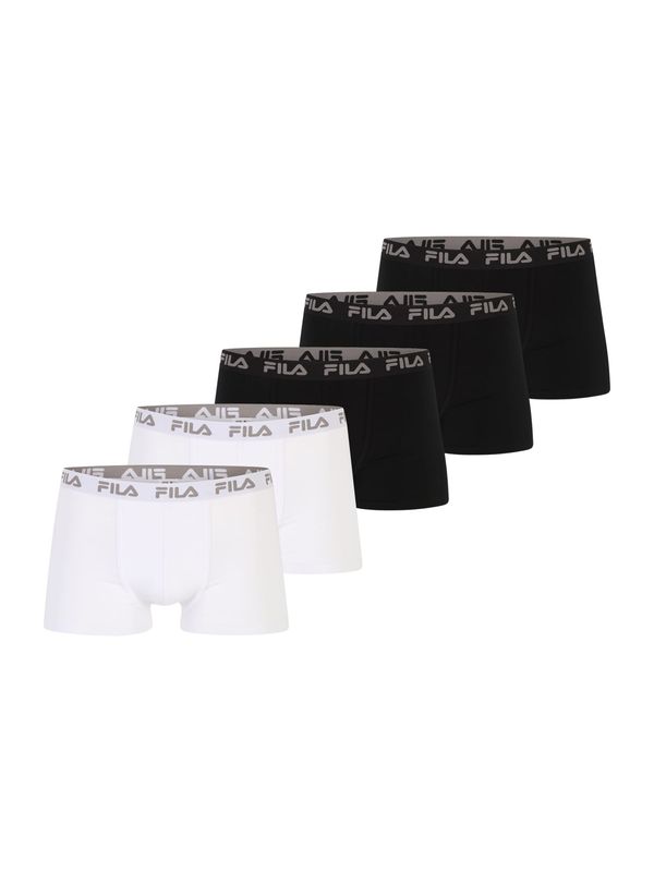 FILA FILA Bokserice  siva / crna / bijela