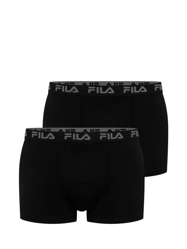 FILA FILA Bokserice  siva / crna