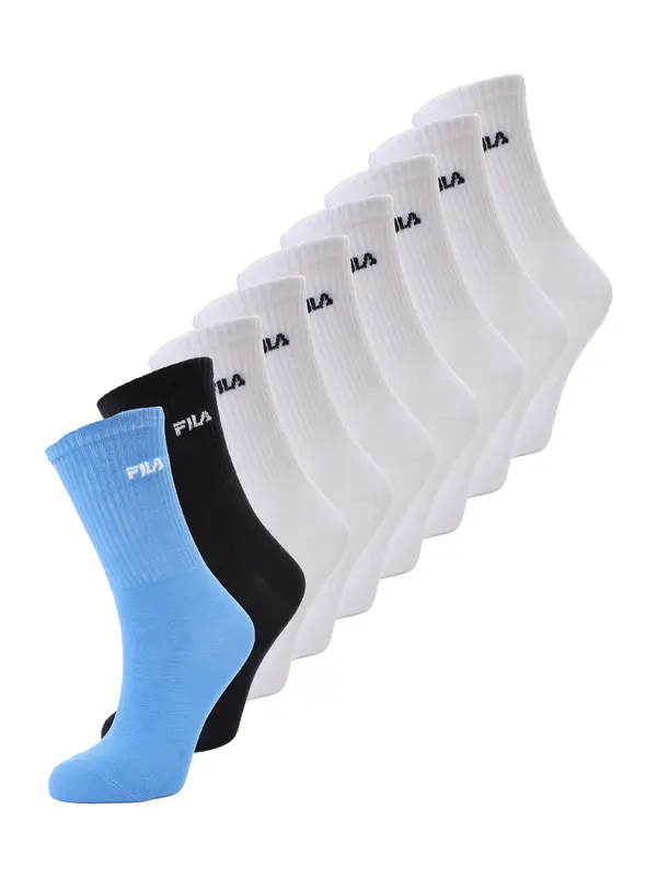 FILA FILA Čarape  azur / crna / bijela