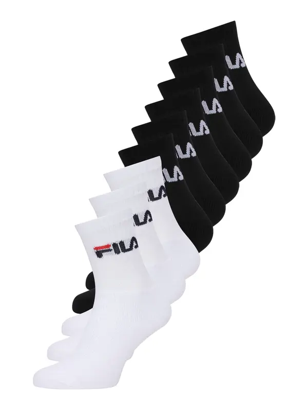 FILA FILA Čarape  crvena / crna / bijela