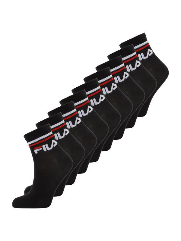 FILA FILA Čarape  crvena / crna / bijela