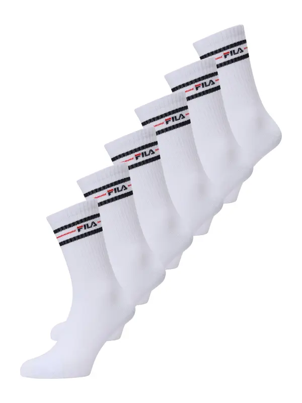 FILA FILA Čarape  crvena / crna / bijela