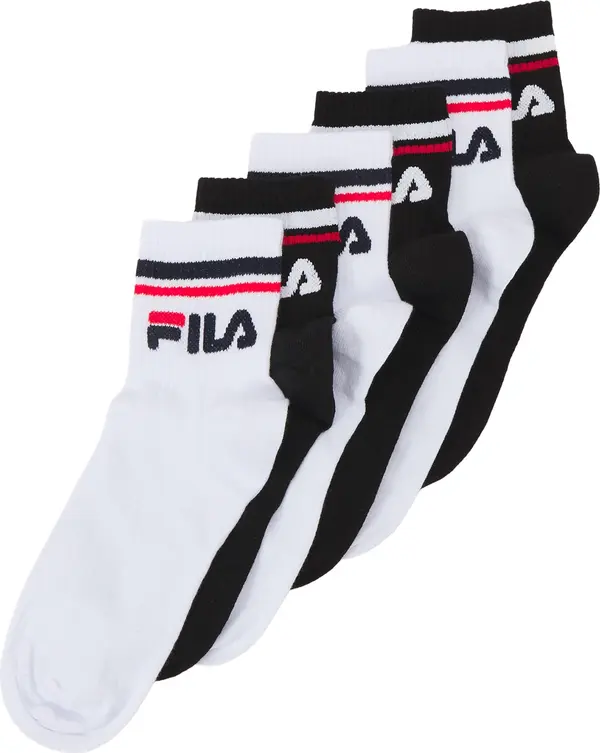 FILA FILA Čarape  crvena / crna / bijela
