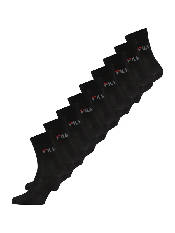 FILA FILA Čarape  crvena / crna / bijela