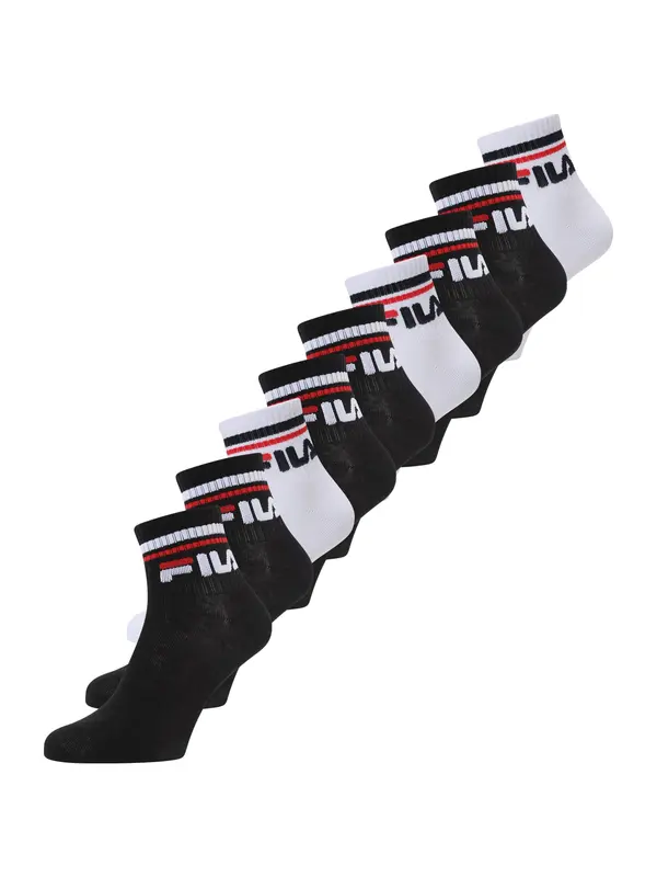 FILA FILA Čarape  crvena / crna / bijela