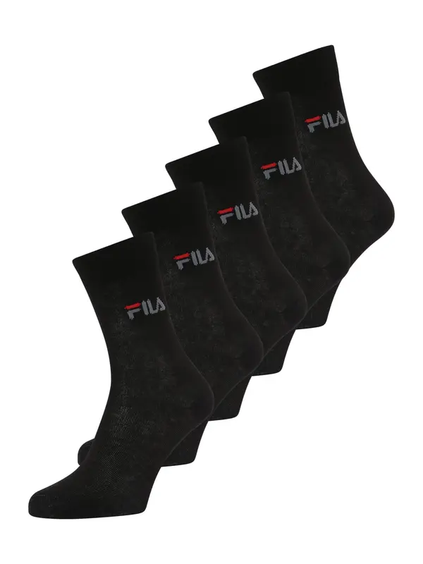 FILA FILA Čarape  siva / crvena / crna
