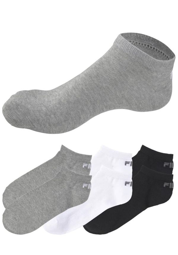 FILA FILA Čarape  siva melange / crna / bijela