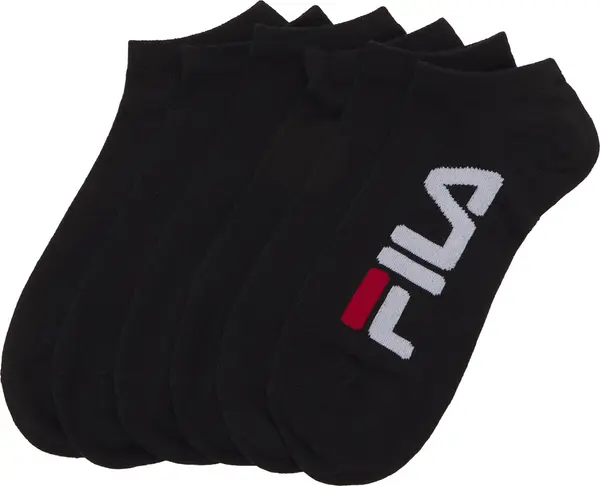 FILA FILA Čarape  tamno crvena / crna / prljavo bijela