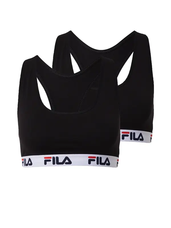 FILA FILA Grudnjak  crvena / crna / bijela