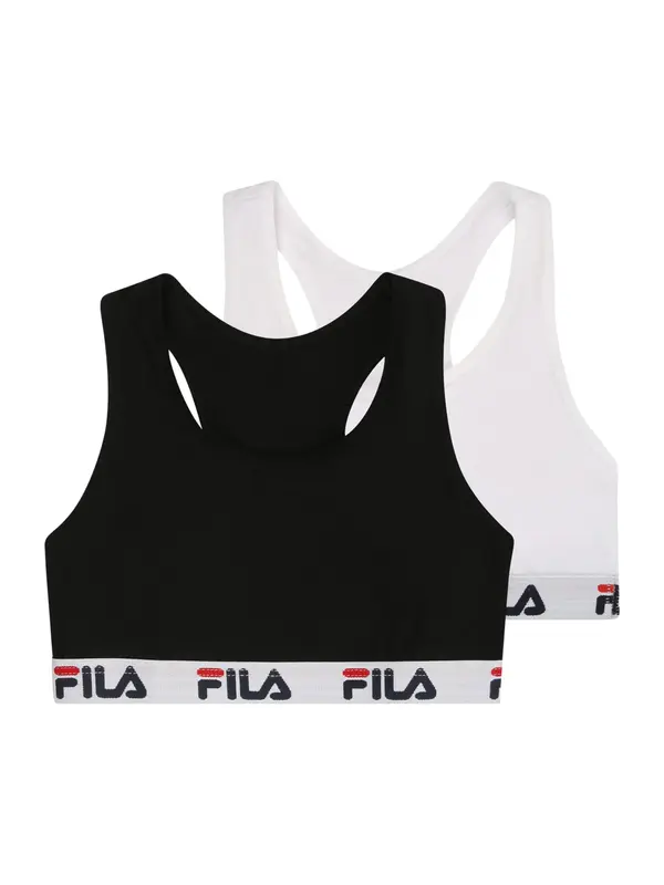 FILA FILA Grudnjak  svijetlo crvena / crna / bijela / prljavo bijela