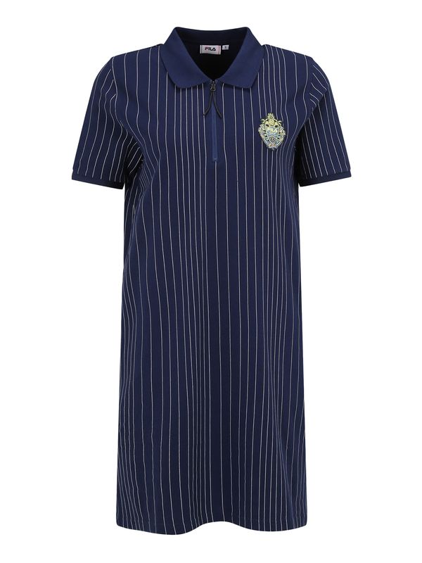 FILA FILA Haljina 'Treplin'  mornarsko plava / bijela