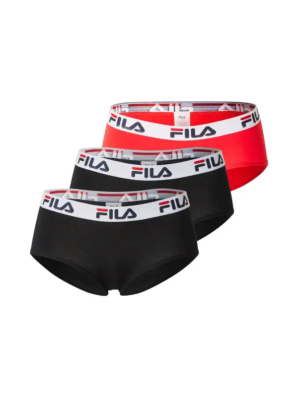 FILA FILA Hipster gaćice  crvena / crna / bijela