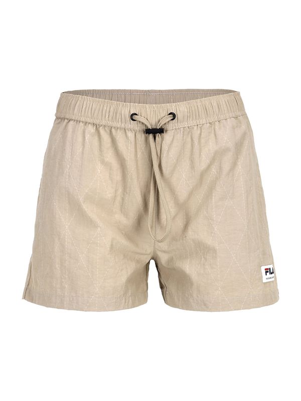 FILA FILA Hlače 'TAUCHE'  bež / crna / bijela