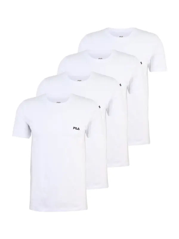FILA FILA Majica  crna / bijela