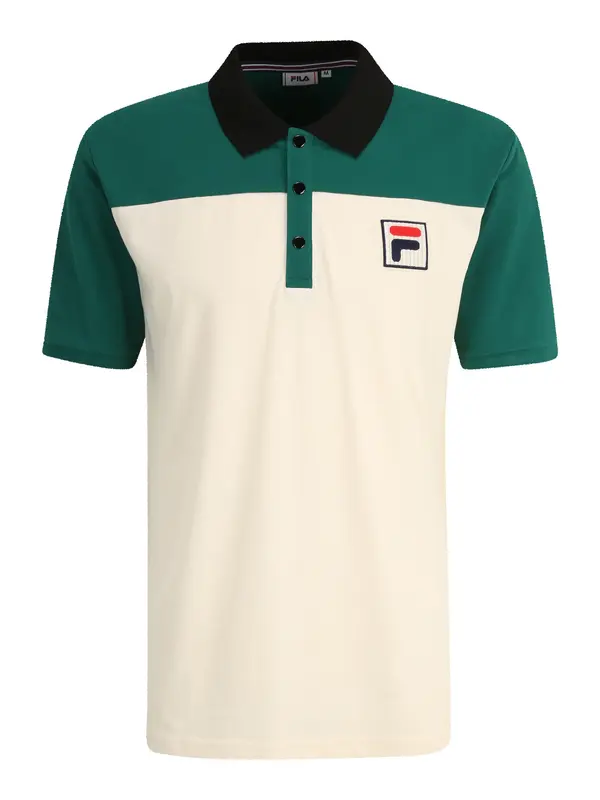 FILA FILA Majica 'LIANSHAN'  zelena / bijela
