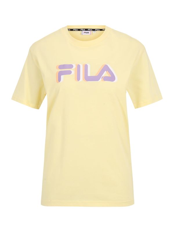 FILA FILA Majica 'LONDRINA'  žuta / ljubičasta / narančasta