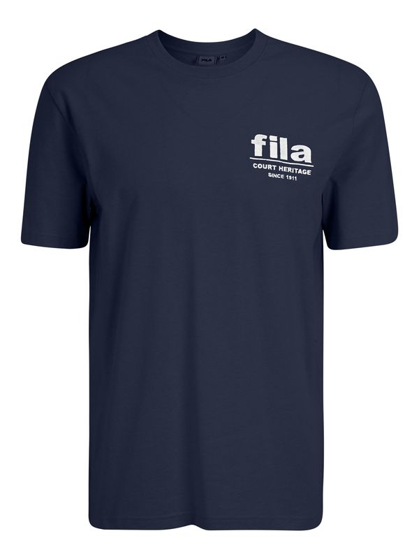 FILA FILA Majica 'LOUDI'  mornarsko plava / bijela