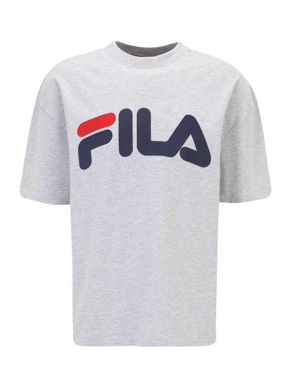 FILA FILA Majica 'LOWELL'  mornarsko plava / siva melange / crvena